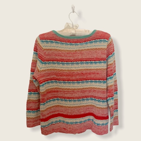 Anthropologie Sparrow Colorful Striped Button Up Cardigan for Women Size: Large - Picture 2 of 12